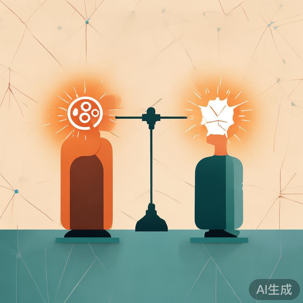 两个人通过价值符号平等交换,形成连接。