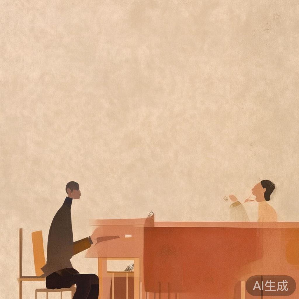 两人专注倾听交谈,手机放下的真诚互动瞬间