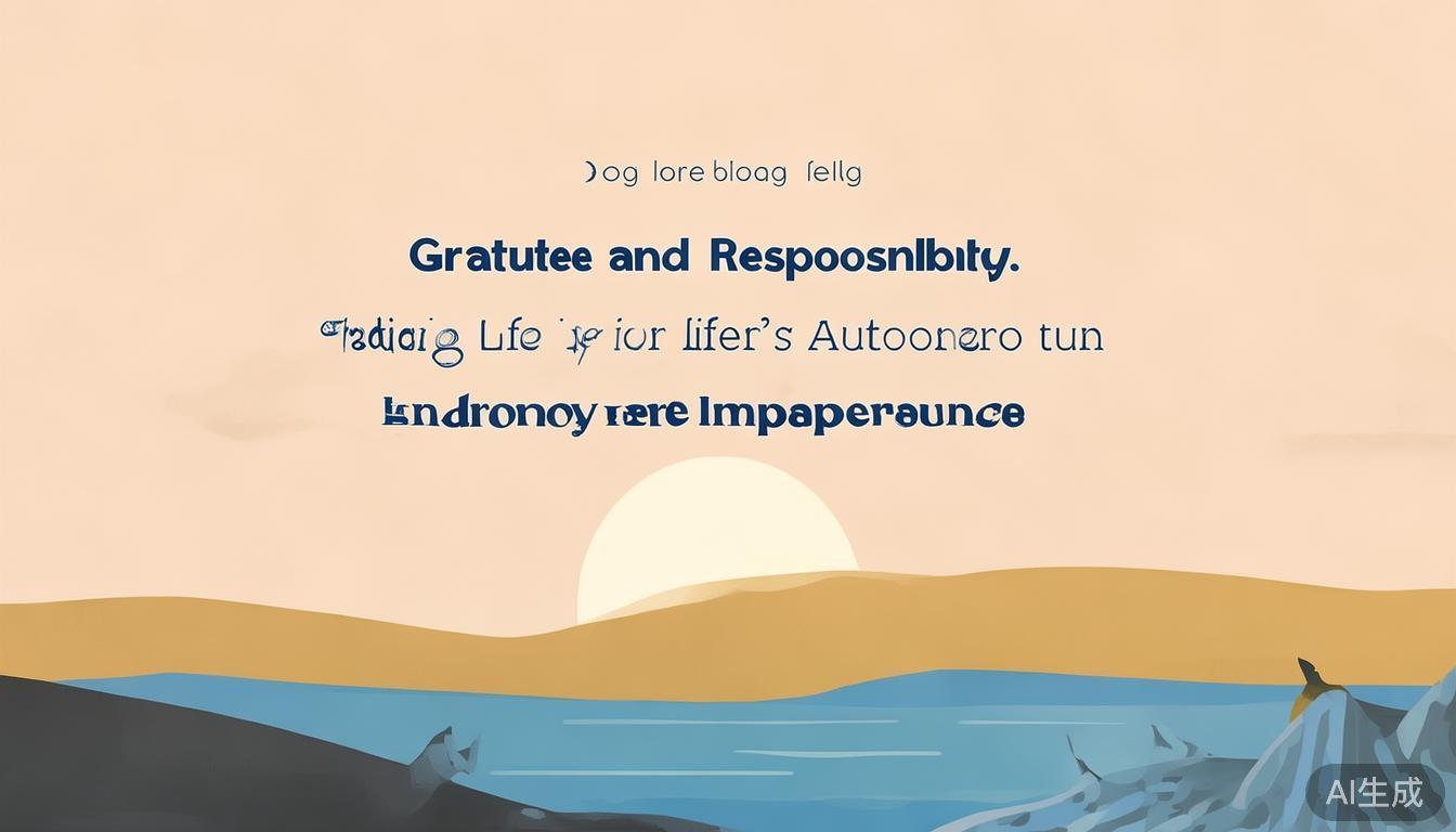 感恩与承担：在无常中寻回生命的自主