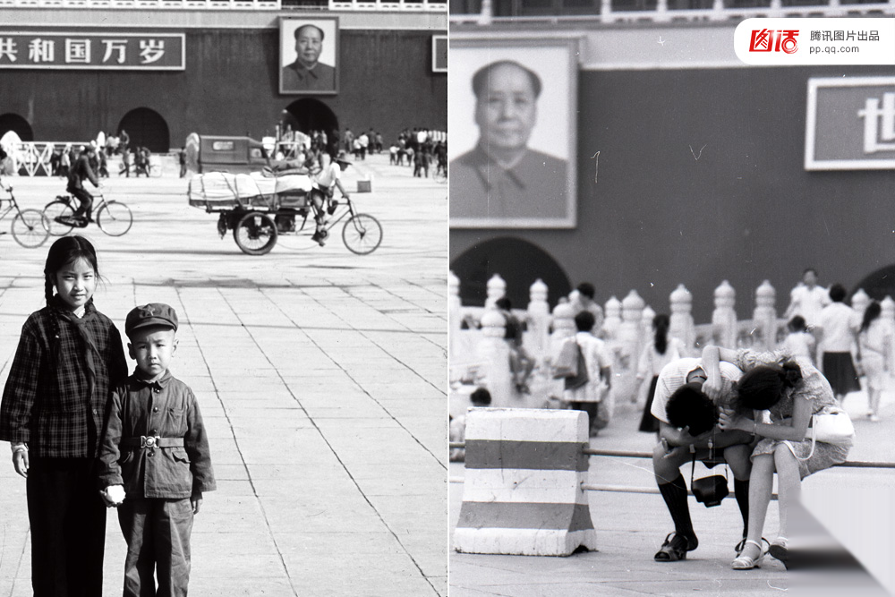 天安门广场游客