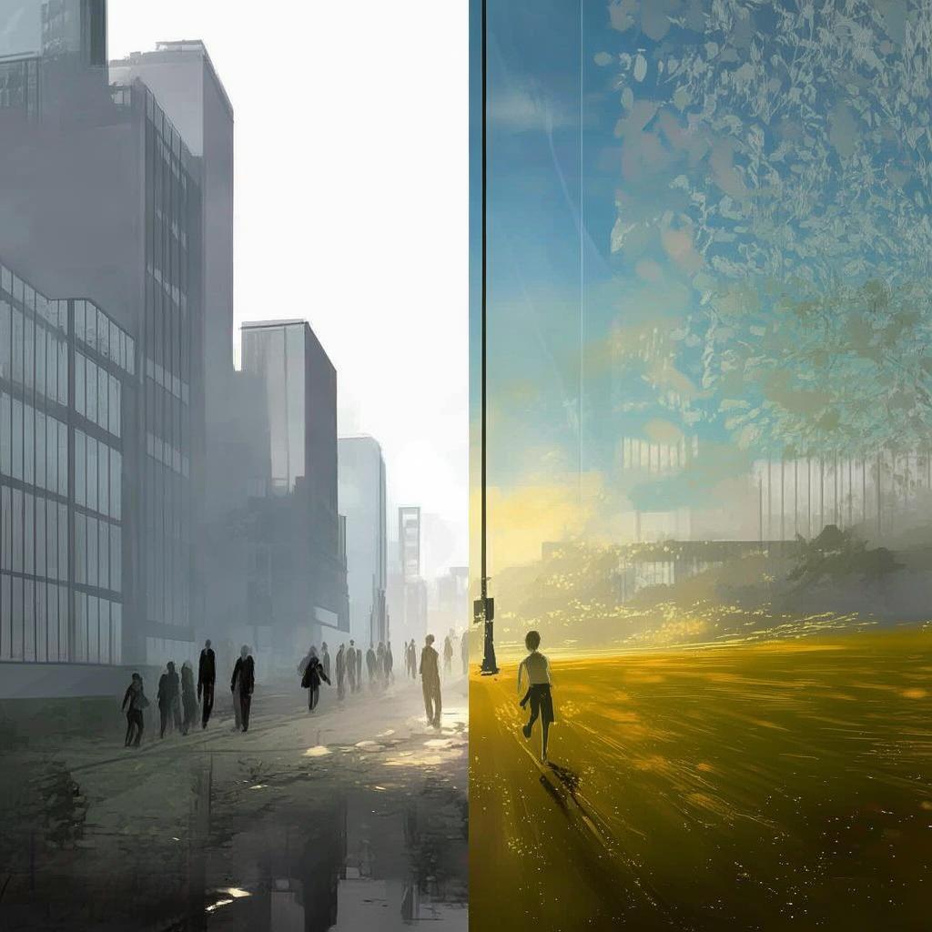 城市匿名身份与故乡追风少年记忆的对比